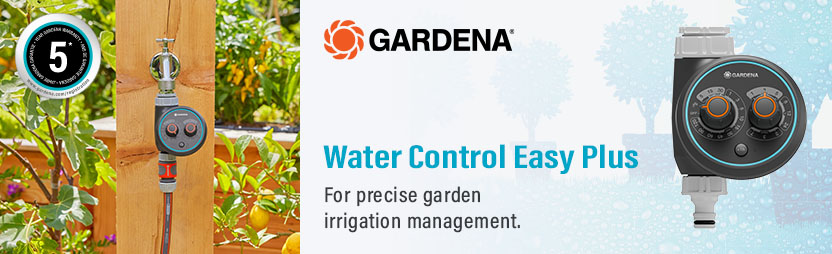 Gardena
Water Control Easy Plus Gardena EASY PLUS Water Control Water Timer 1897-28