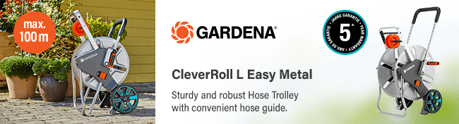 Gardena Hose Trolley CleverRoll L Easy Metal