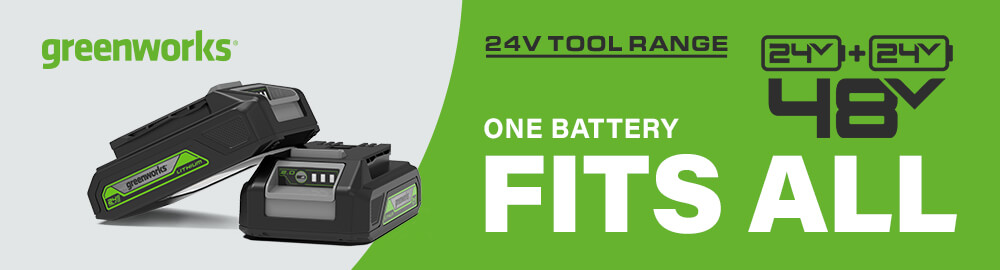 Greenworks GD24X2TX 24v Cordless Battery System