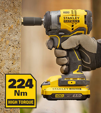 Stanley FatMax V20 18v Cordless High Torque 224Nm Impact Wrench SFMCF910