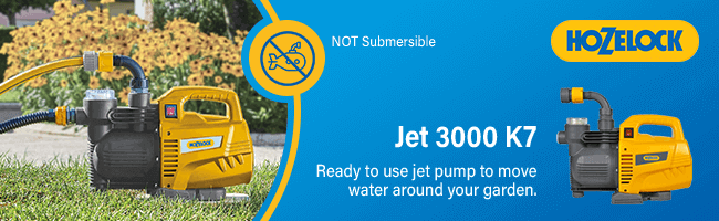 Hozelock JET 3000 Garden Water Pump