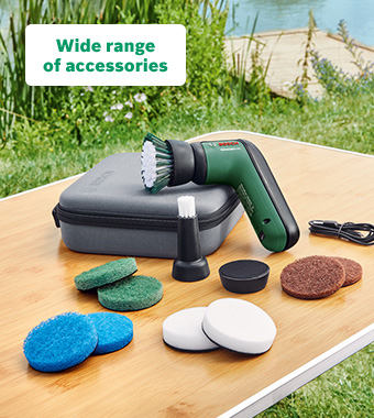 Bosch UniversalBrush Set Cordless Cleaning Brush