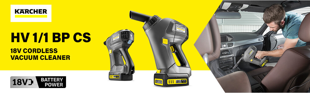 Karcher HV 1-1 BP CS 18v Cordless Hand Held Vacuum Cleaner