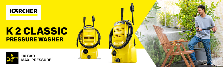 Karcher K 2 Classic Pressure Washer 110 Bar Karcher K2 Classic Pressure Washer 110 Bar