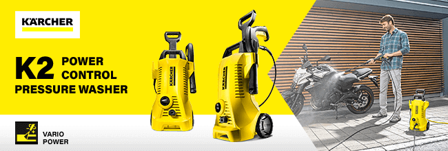 Karcher K2 Power Control
Pressure Washer 110 Bar Karcher K2 Power Control Pressure Washer