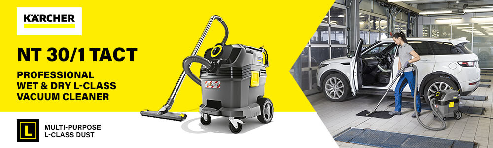 Karcher NT 30/1 TACT L-Class
Professional Wet and Dry Vacuum Cleaner 30L Karcher NT301 TACT LClass Professional Wet Dry Vacuum Cleaner 30L