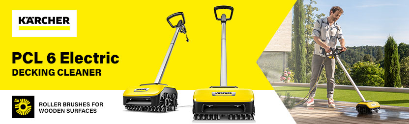 Karcher PCL 6 Electric Decking Cleaner Brush Karcher PCL 6 Electric Decking Cleaner Brush
