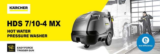 Karcher HDS 7/10-4 MX 100 Bar
Professional Hot Water Pressure Washer Karcher HDS7104MX Professional Hot Water Pressure Washer