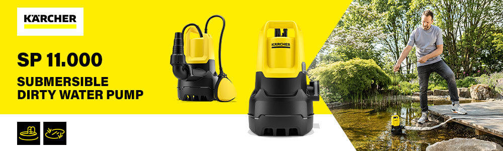 Karcher SP 11.000
Submersible Dirty Water Pump Karcher SP 11000 Submersible Dirty Water Pump