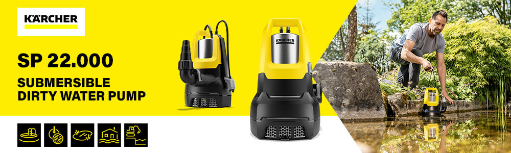 Karcher SP 22000 Sensor Submersible Dirty Water Pump