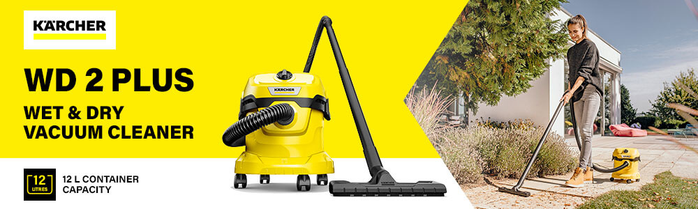 Karcher WD 2 Plus Wet and Dry
Vacuum Cleaner 12L Karcher WD 2 Plus Wet Dry Vacuum Cleaner 12L