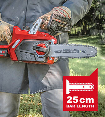 Einhell GE-LC 18 Li Chainsaw 25cm OREGON sawing