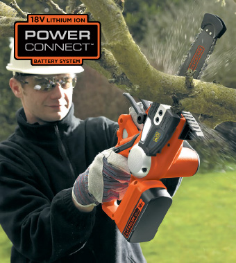 Lightweight for improved
comfort and manoeuvrability. Black Decker GKC1820L Lightweight Chainsaw