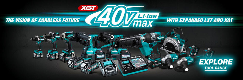 Makita 40v Max XGT Cordless Battery Platform Makita HS009G 40v Max XGT Cordless Battery System