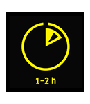 Application frequency 1-2h
Recommended maximum duration of use in hours/day. Karcher HD613CX Application Frequency
