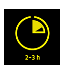 Application frequency 2-3h
Recommended maximum duration of use in hours/day. Karcher HDS6104C Application Frequency