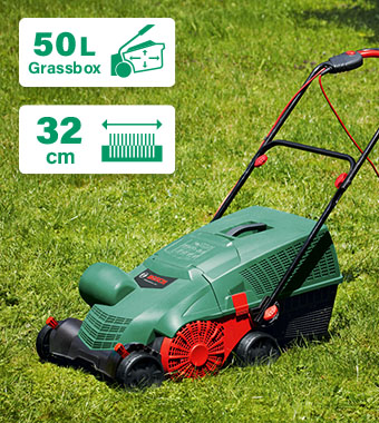 Bosch UniversalRake 900 Watt Electric Lawn Raker