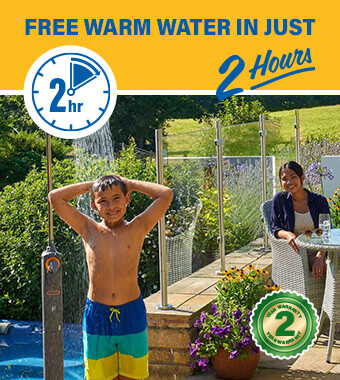 Hozelock 100-100-213 Outdoor Leisure Activity Solar Shower