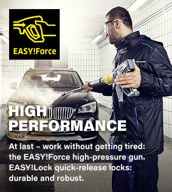 Effortless EASY!Force high-pressure gun. Karcher 15141560 XPERT HD 7125 Pressure Washer 110 Bar 110v EASY!Force
