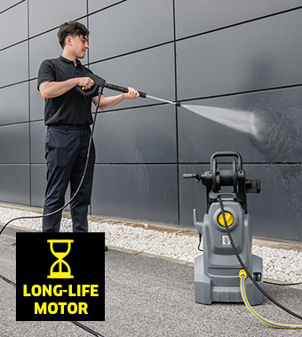 Karcher HD 4/10 X Classic Professional Pressure Washer long-life motor