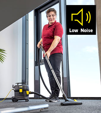Kärcher T 11/1 Classic ADV professional dry vacuum cleaner, low noise 61 dB(A) for noise-sensitive environments