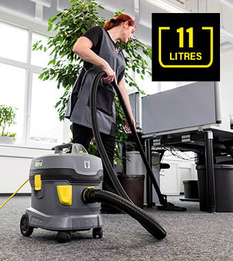 Karcher T 11-1 Classic Professional Tub Vacuum Cleaner 11L HEPA Filter