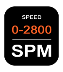 Speed: 0-2800 SPM BES301 Speed