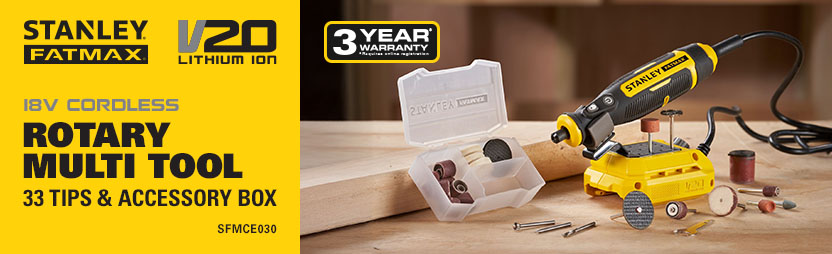 Stanley FatMax V20 18v Cordless Rotary Multi-Tool SFMCE030