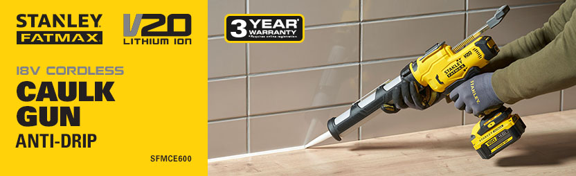 Stanley FatMax V20 18v Cordless Caulking Gun SFMCE600