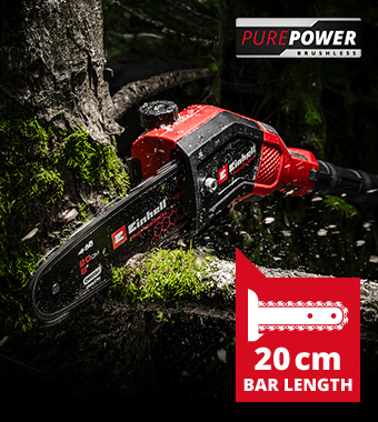 Einhell Professional GP-LC 18/20 Li T BL 18v Cordless Telescopic Pole Pruner