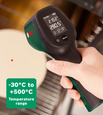 Bosch 0603683101 UniversalTemp Laser Thermal Detector Temperature Thermometer