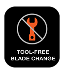 Toolless Blade Change Black Decker BCSS18 Toolless Blade Change
