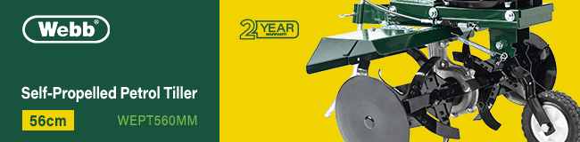Webb WEPT560MM Self Propelled Petrol Tiller