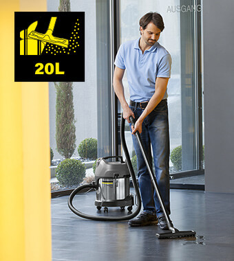 Karcher NT 201 Me Classic Wet Dry Vacuum Cleaner