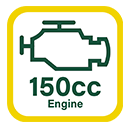 150cc Engine Webb WER19ALSP 150cc Engine
