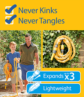 Expands up to three times