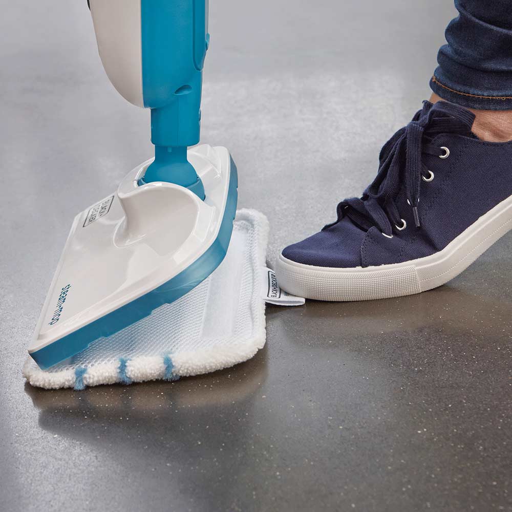 vhbw passend für Black & Decker FSMP20 Series Dampfmopp Wischbezug