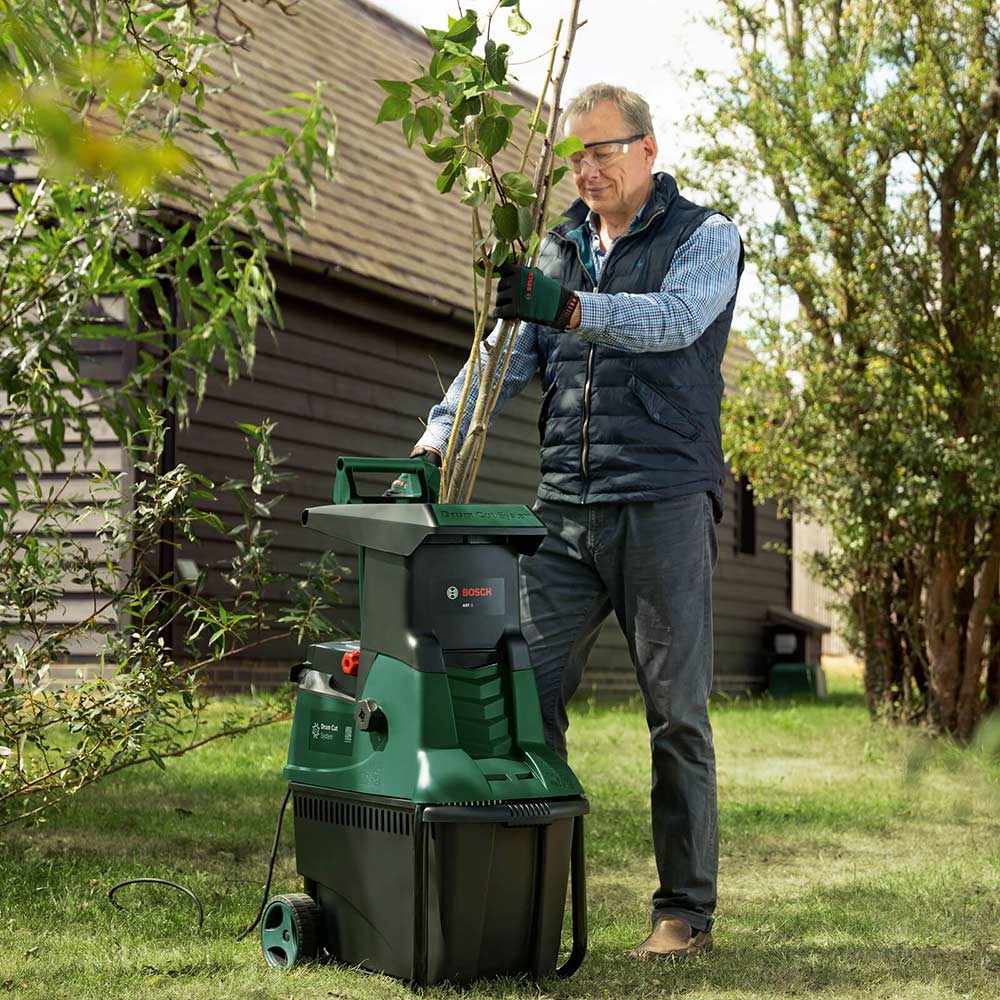 Bosch AXT 25 D Drum Garden Shredder | Garden Shredders