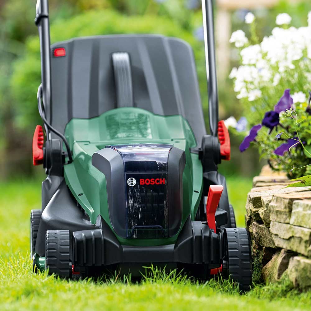 Cordless Rotary Lawnmower Bosch Rotak 430 Li Cordless Lawnmower Rotak 43 Li  Bosch Shop