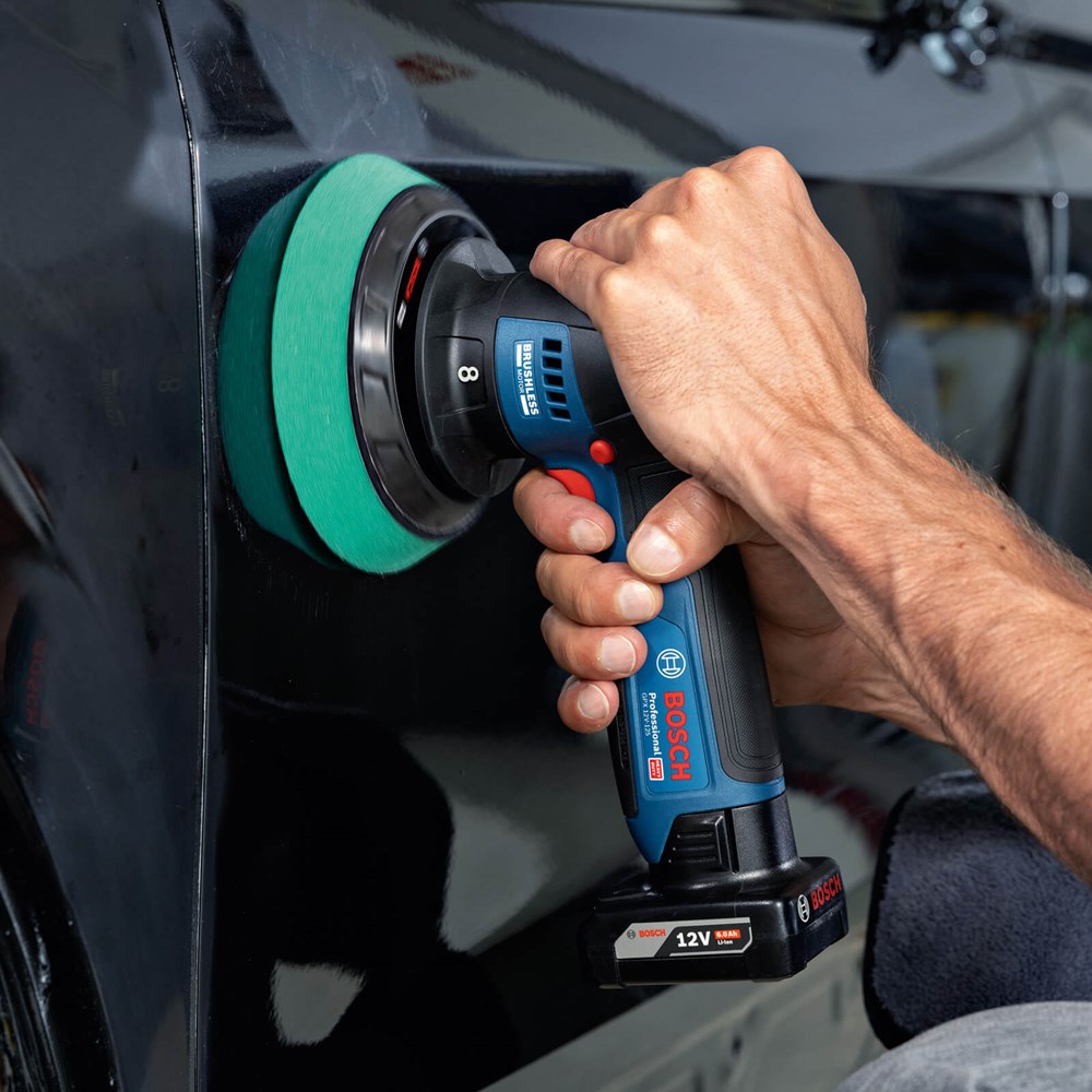 Bosch GPX 12V-125 12v Cordless Spot Repair Polisher 125mm Polishers