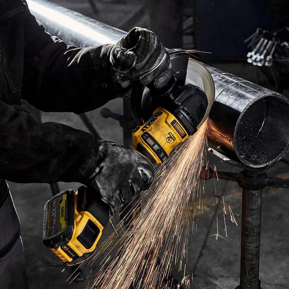 DeWalt DCG440 54v XR Cordless Flexvolt Angle Grinder 180mm Angle Grinders