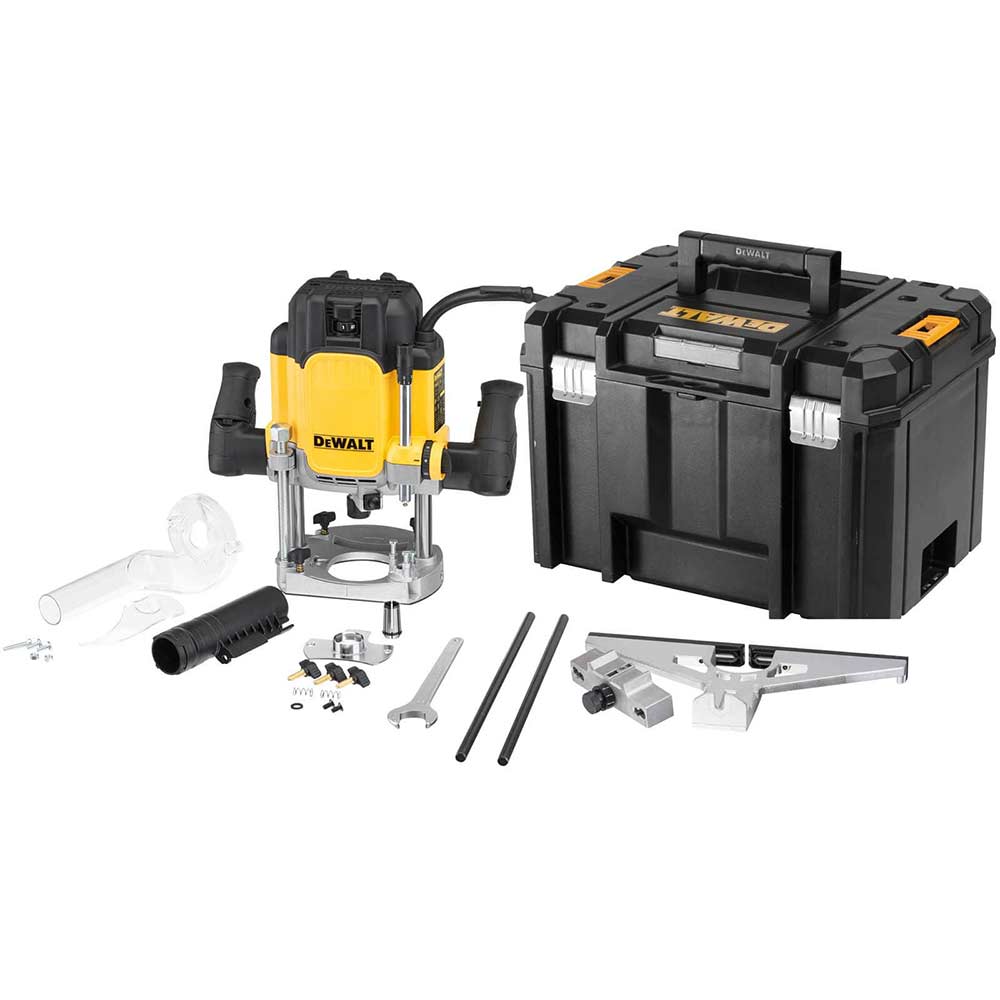 DeWalt DWE625KT Plunge Router 1 2 Plunge Routers