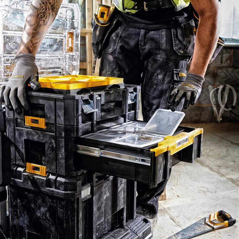 DeWalt TSTAK III Stackable Deep Draw Tool Box | Tool Boxes DeWalt TSTAK III Stackable Deep Draw Tool Box | Tool Boxes