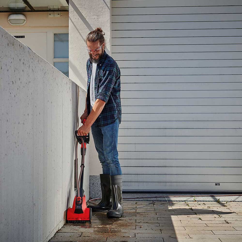 Einhell PICOBELLA 18v Cordless Decking Stone Cleaning Brush