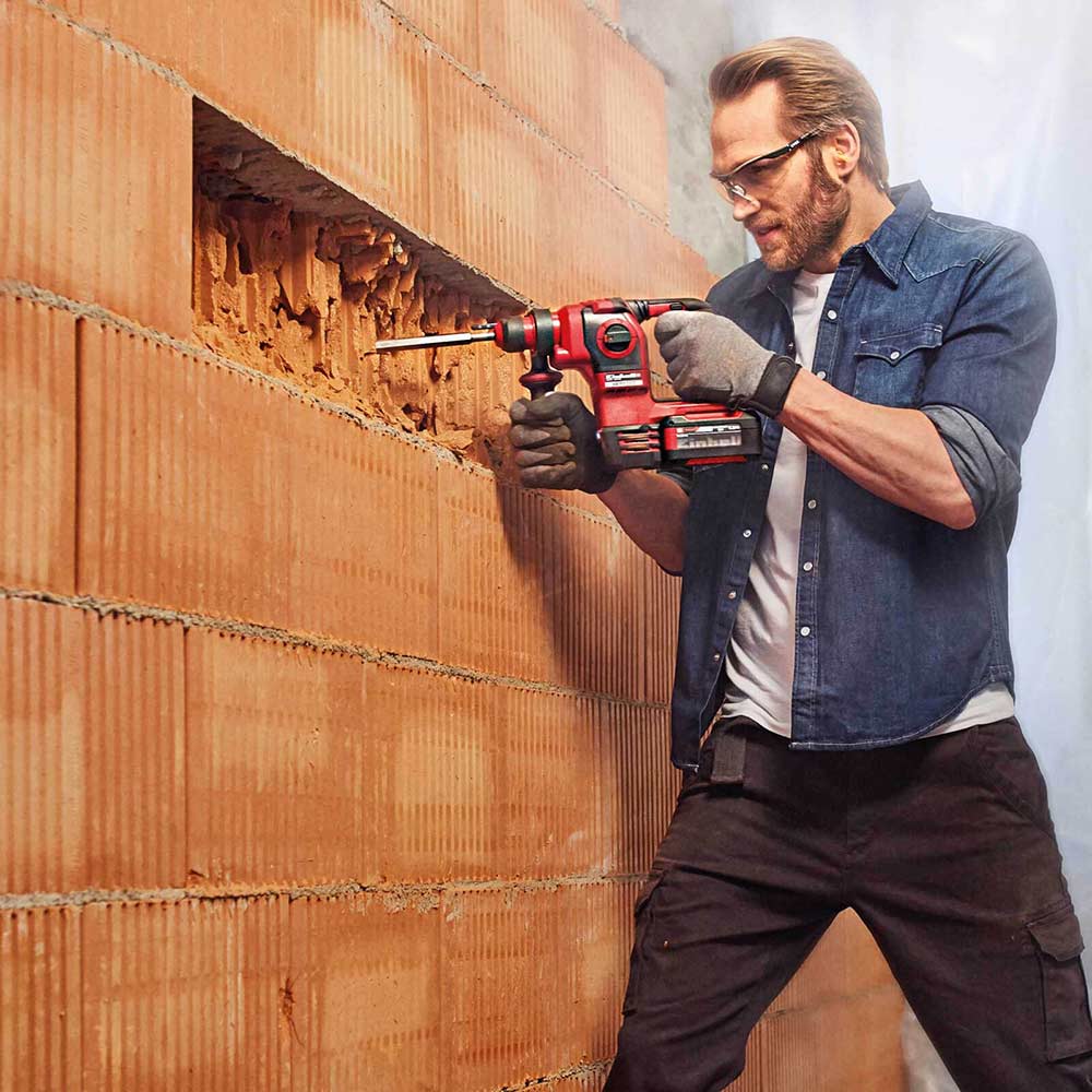 Einhell Professional HEROCCO 18v Cordless Brushless SDS Plus Rotary Hammer Drill SDS Drills