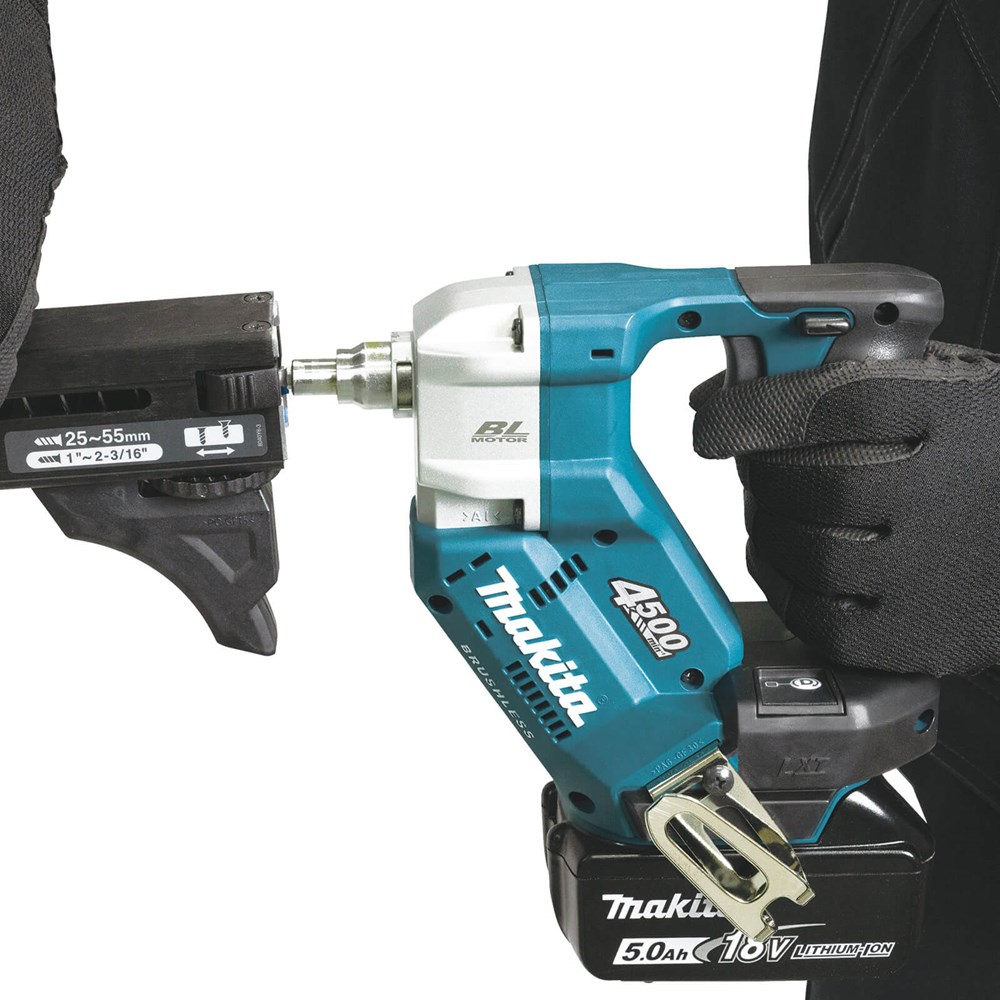 Makita DFR552 18v LXT Cordless Brushless Auto Feed Screwdriver