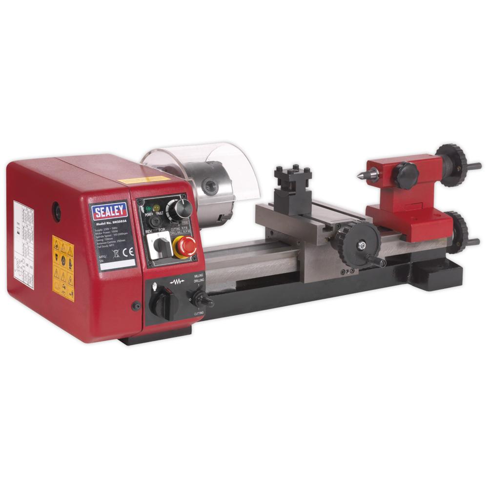 Sealey SM2503A Mini Metalworking Lathe | Metal Lathes