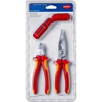 Knipex 3 Piece Electrical VDE Installations Tool Kit Knipex 3 Piece Electrical VDE Installations Tool Kit