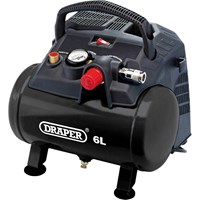 Draper DA6/180 Oil Free Air Compressor 6 Litre
