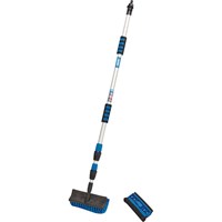 Draper 2 Piece Telescopic Washing Brush and Squeegee Set Draper 2 Piece Telescopic Washing Brush and Squeegee Set